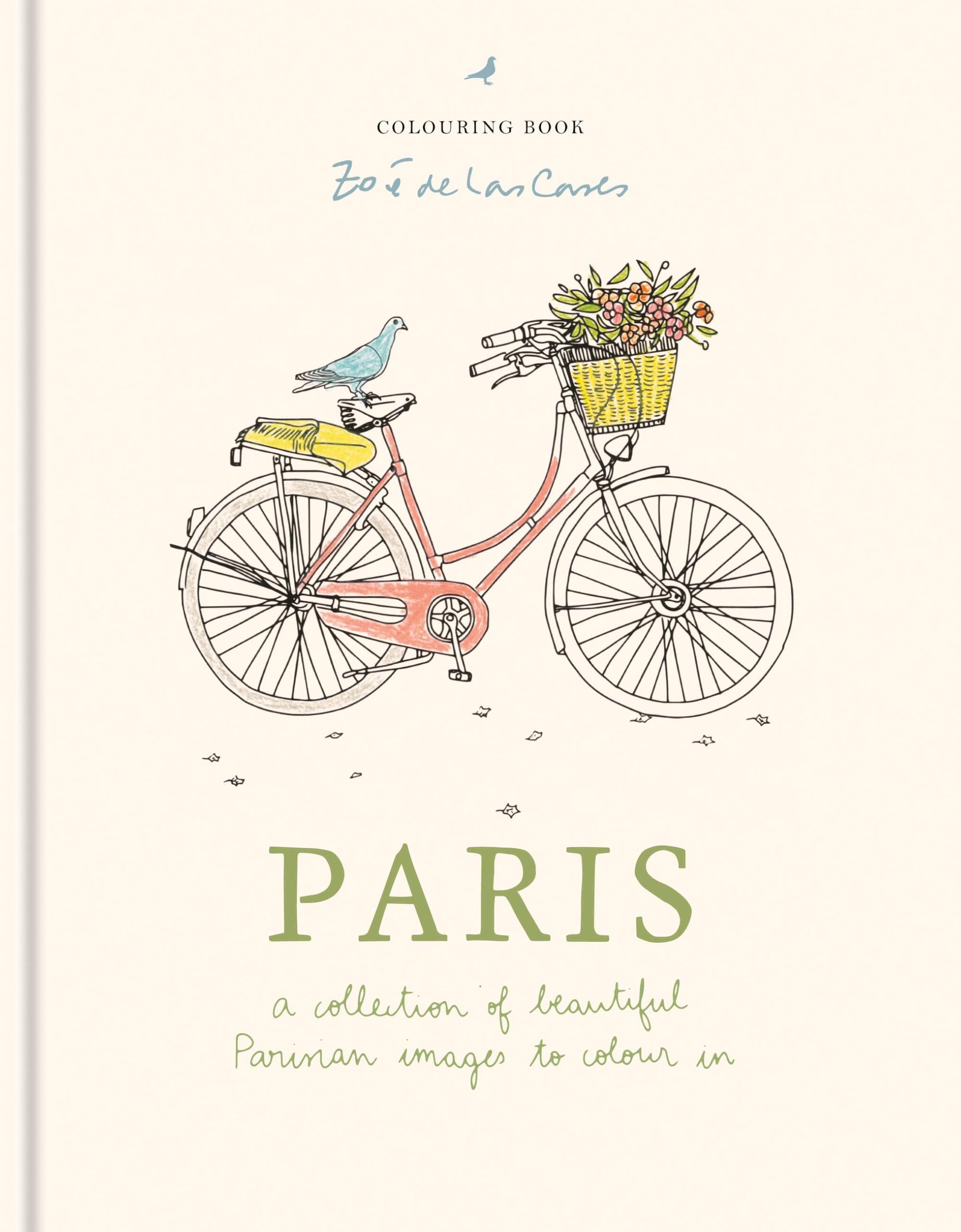 Paris: A collection of beautiful Parisian images to colour in