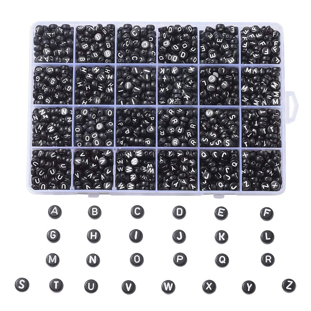 Cheriswelry Lot De 720 Perles Intercalaires Rondes Et Plates En