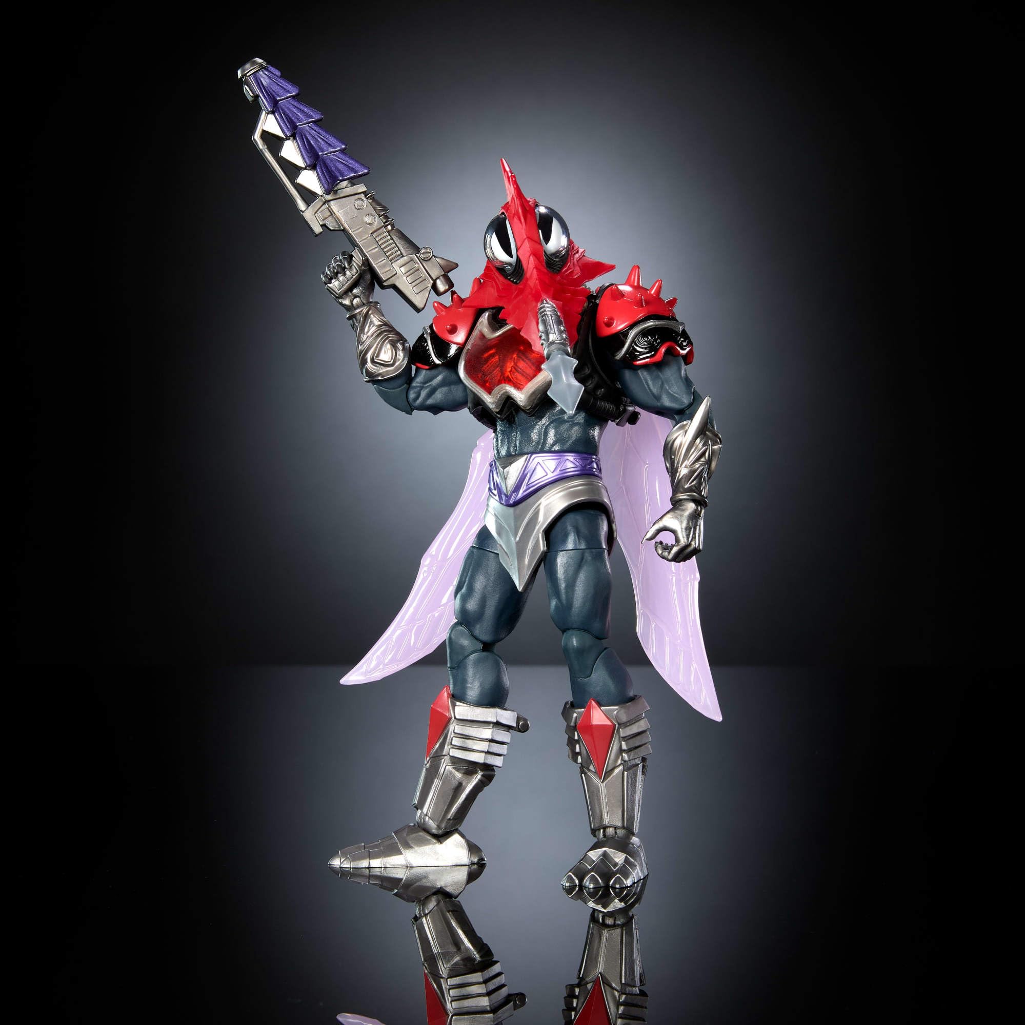 Masters of The Universe Masterverse Actionfigur, Deluxe-Sammelfigur mit 30 beweglichen Gelenken, austauschbaren Teilen oder Rüstung, ca. 18 cm großes Motu-Spielzeug, JHJ80