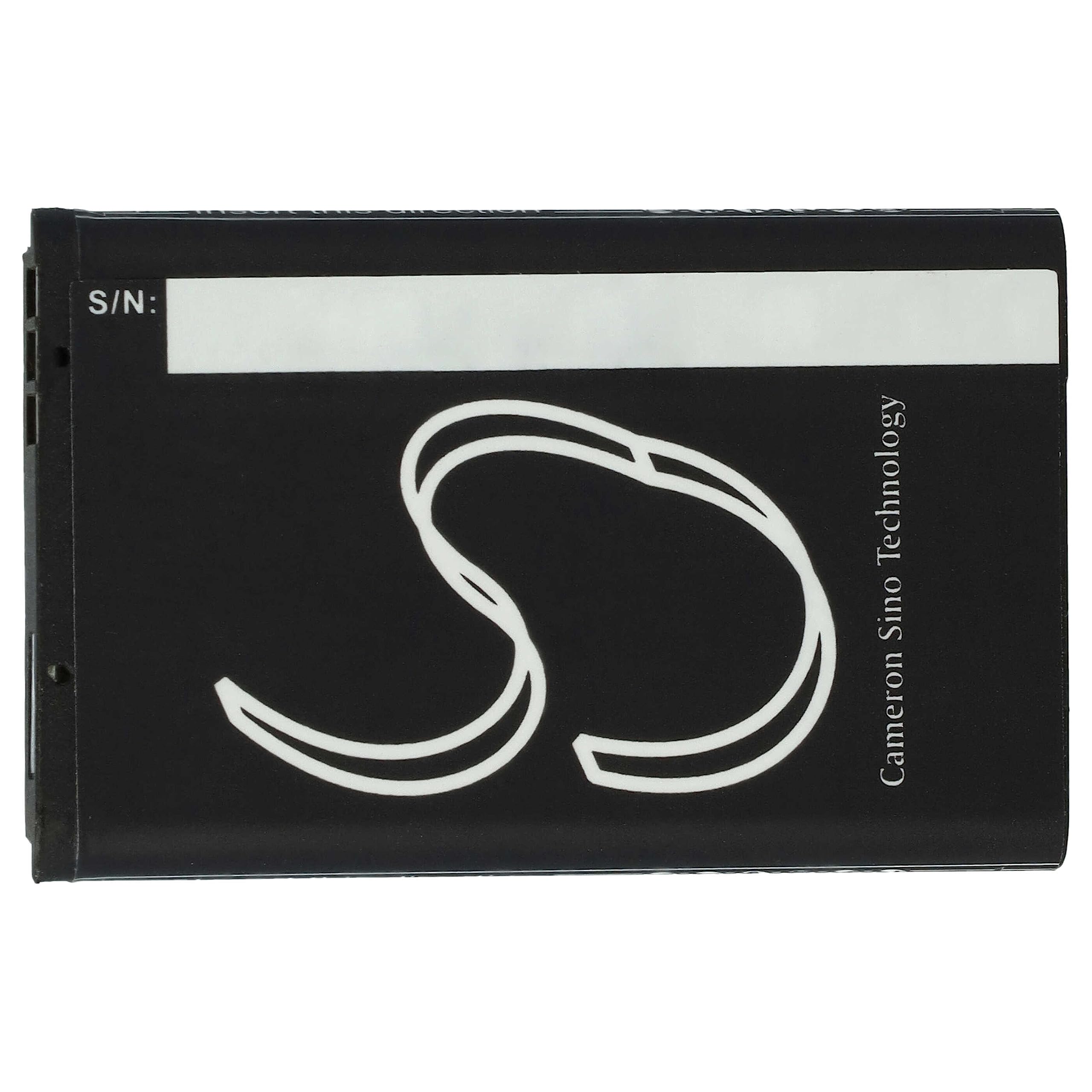 vhbw Bateria zamienna do Babymoov 1ICP6/34/50 do elektronicznej niani rozmówcy (1200 mAh, 3,7 V, litowo-jonowa)