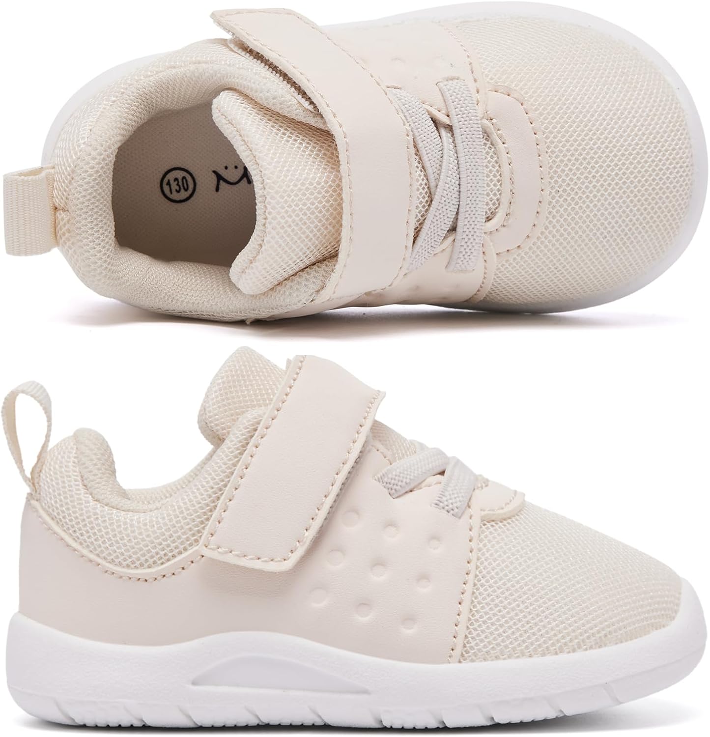 MORENDL Toddler Baby Shoes 0-4 Years Boy Girl Lightweight Breathable Non-Slip Sports Sneakers Running Walking Tennis Barefoot Shoes - Image 4