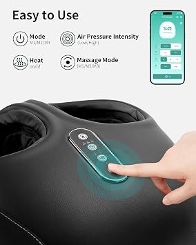 Nekteck Foot Massager with Remote APP Control, HSA Eligible FSA