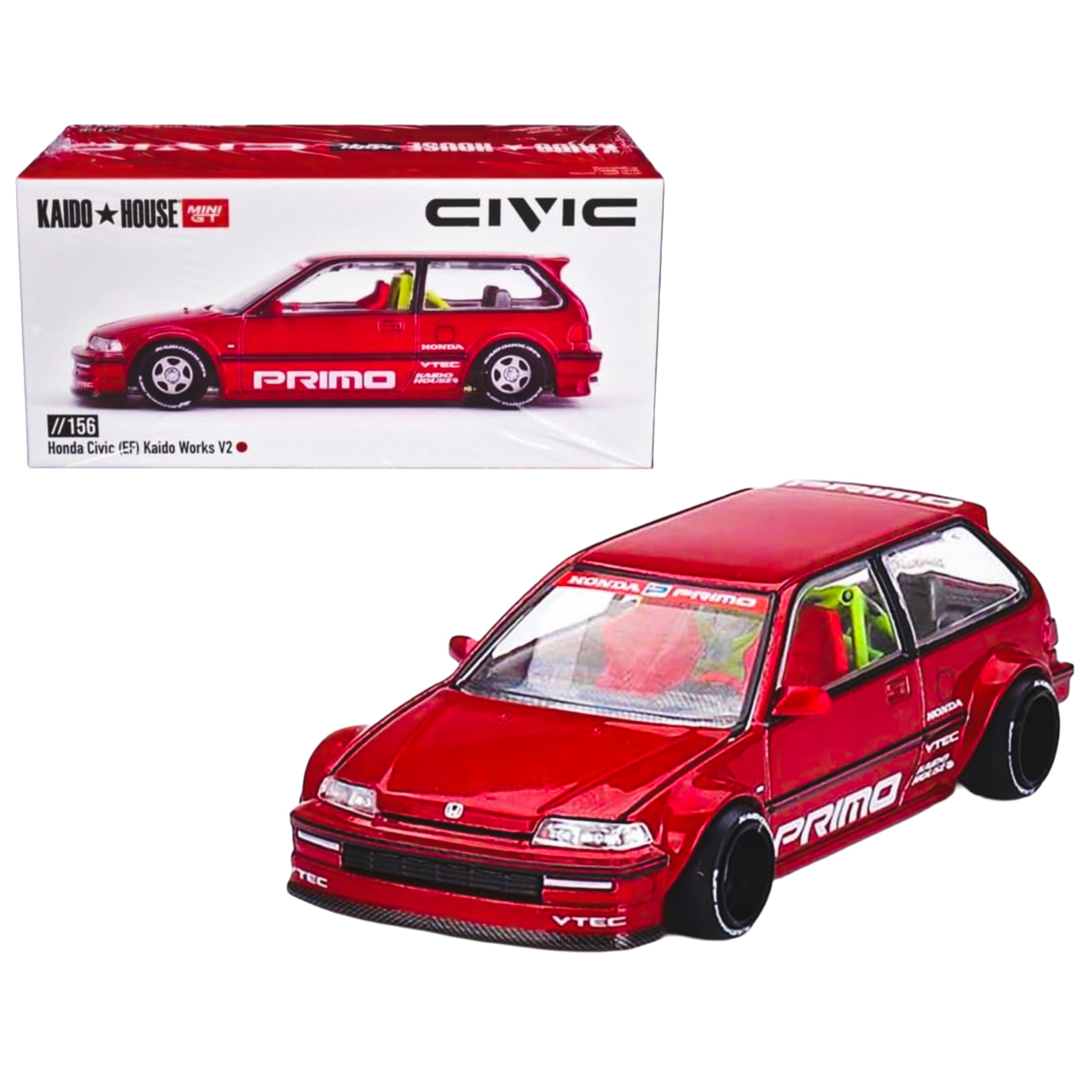 SCALICON Kaido House Mini GT Honda Civic EF | Mystery Gift | Kaido