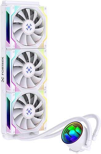 Water Cooler Fortrek Breezy 360 mm Fan Triplo Branco