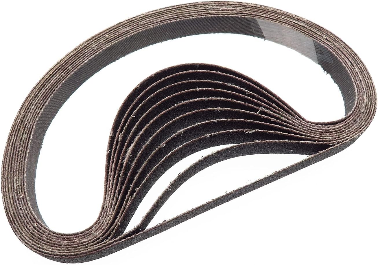 Sandpaper Sanding belts,sandblasting tools,15pcs 330 * 10mm Abrasive Sanding Belt Sandpaper Abrasive Bands 60-240 Grits For Belt Sander Abrasive Tool Wood Metal Polishing(P240)