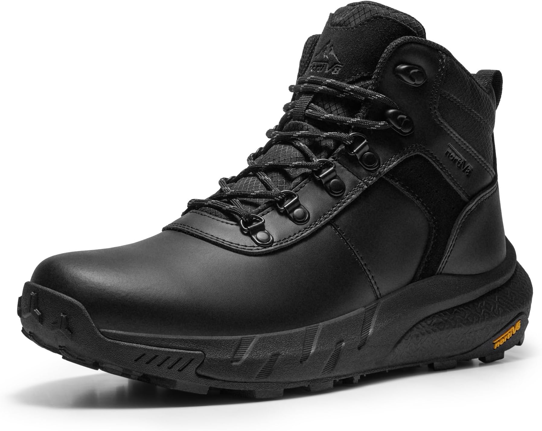 Men's Waterproof Hiking Boots Lightweight Outdoor Mid Trekking Leather Shoes DriftShield