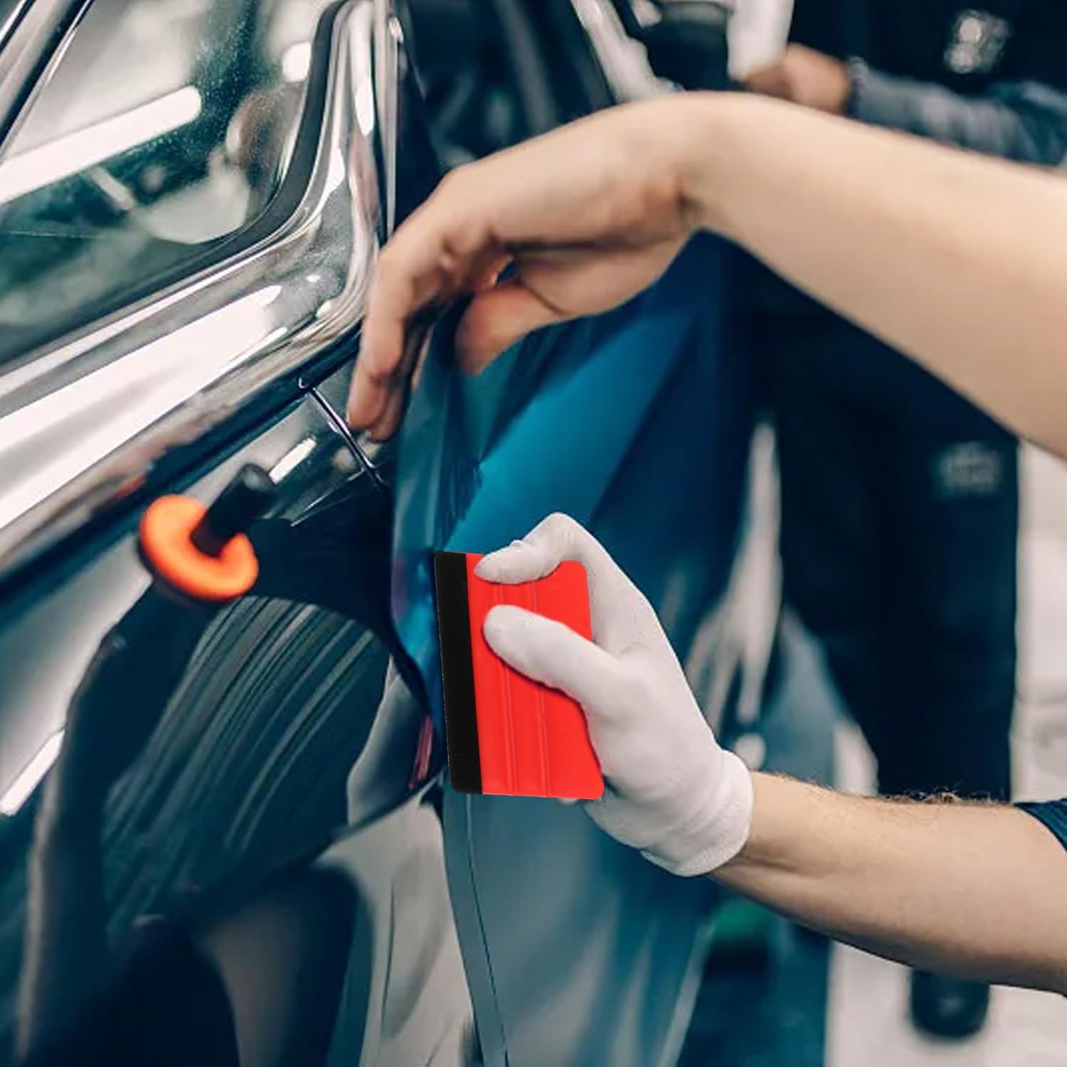 Lntyq Lot De 5 Raclettes Avec Bord En Feutre Pour Voiture, Film Pour