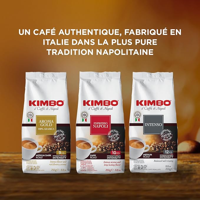 Kimbo Barista Espresso Napoli Çekirdek Kahve (250 gr)