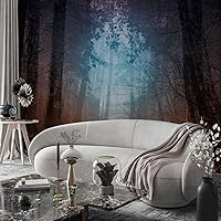 Vista 62 de artgeist Mural de Pared Forestal 154x122 pulg - Adhesivo de Pared Autoadhesivo para Despegar y Pegar, Adhesivo de Pared, Adhesivo de Foto