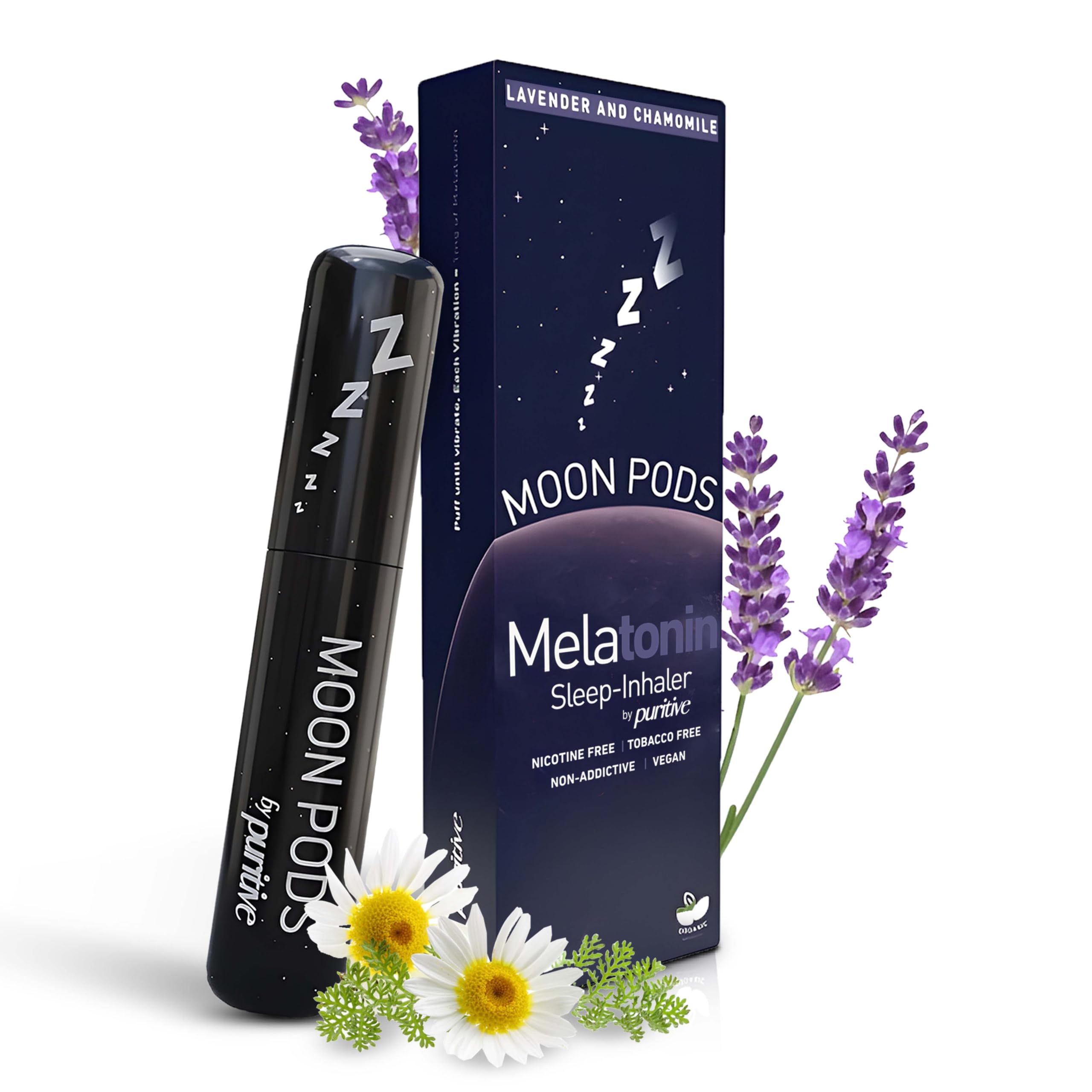 melatonin vapes near me Amazon.com: Puritive Melatonin Diffuser for Sleep Support – Natural Sleep  Aid & Stress Relief Diffuser – Nicotine-Free, Non-Habit Forming – Reusable  & Portable Melatonin Diffuser – Lavender & Chamomile Aroma : Health