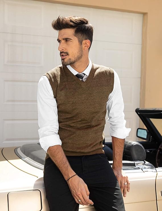 Dress shirt and sweater vest Clearance