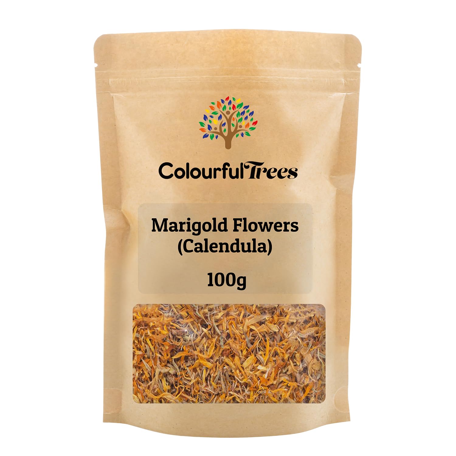 Marigold Flowers 100g by Colourful Trees