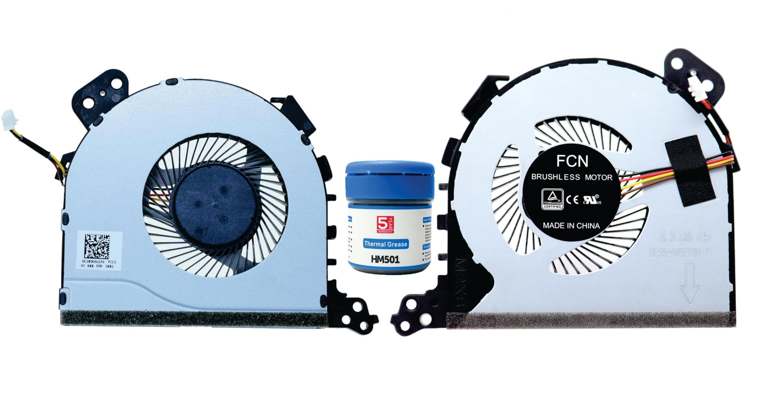 Replacement Internal CPU Cooling Fan for Lenovo 320-15 330-15IKB 520-15IKB 320-17ISK 320-15ABR 320-15AST 320-15IAP