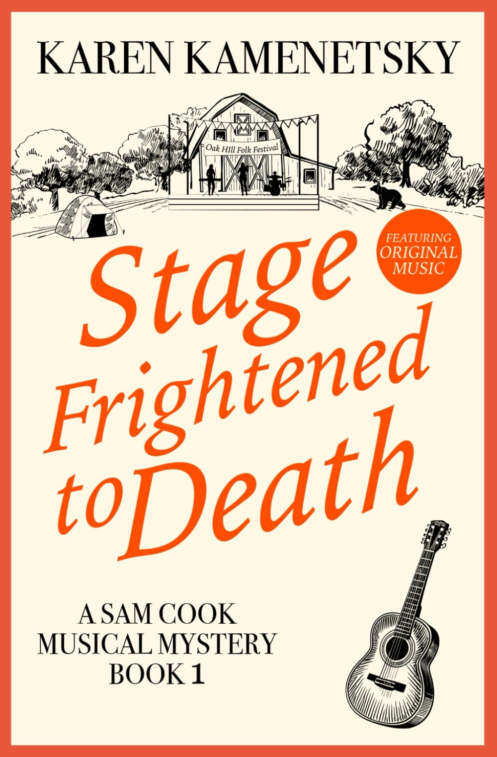 Stage Frightened to Death: An absolutely gripping musical murder mystery filled with twists and turns (A Sam Cook Musical Murder Mystery Book 1)