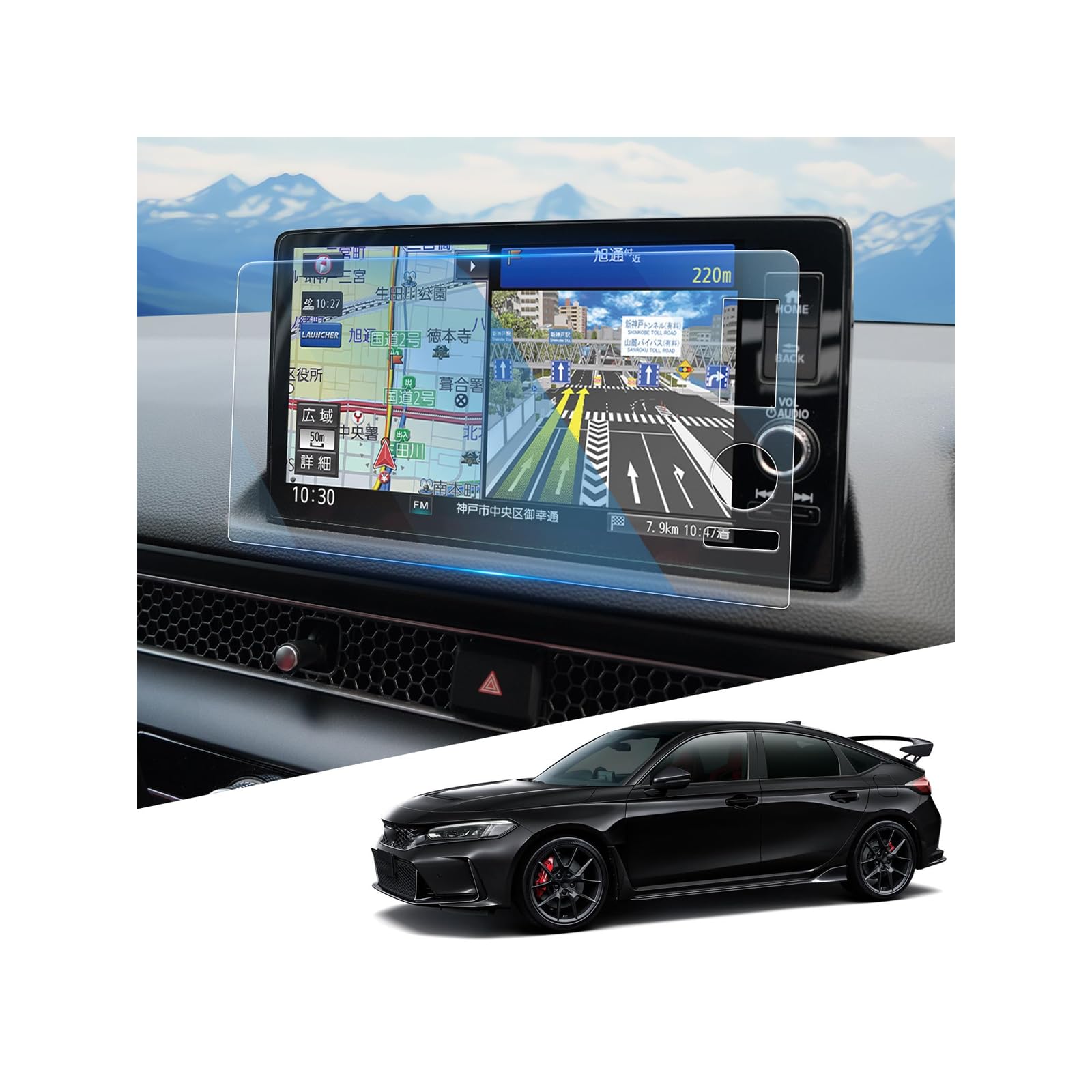 Amazon.co.jp: WEIPIN 2025 ガラス 保護フィルム ホンダ シビック