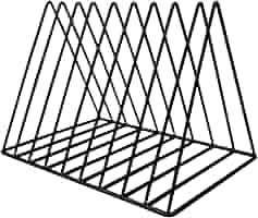 Portariviste Da Terra In Metallo Dorato - Organizer Per Casa E Ufficio - Foto 12