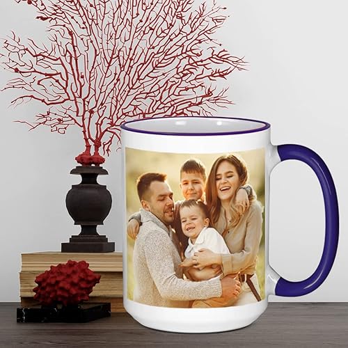 Miniatura 5 de PIVOI Taza de café personalizada, taza de café personalizada con texto, imagen, logotipo, regalo, aniversario, cumpleaños, amigos, oficina