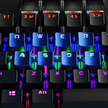 Amazon | Hallsen 金属製メカニカルゲーミングキーボードキー