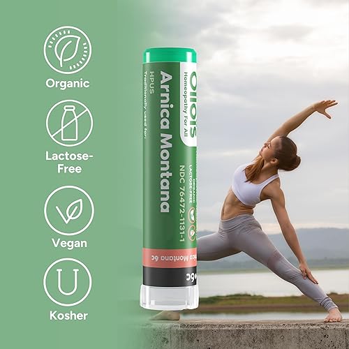 Miniatura 5 de OLLOIS Arnica Montana 6C Medicina homeopática orgánica, sin lactosa, Kosher, 80 pellets (paquete de 3)