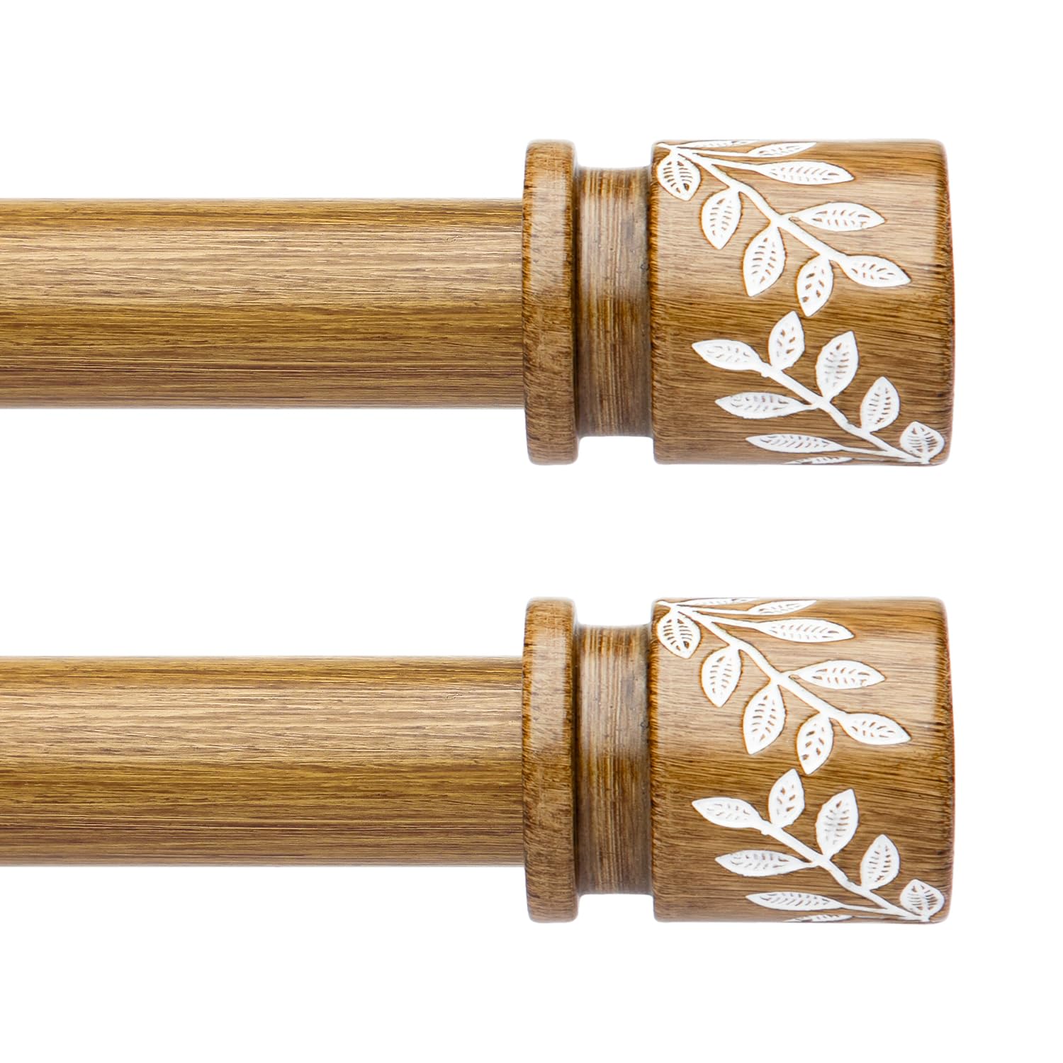 Natural Wood Curtain Rods - Boho & Handmade -13 Natural Wood Curtain Rods - Boho & Handmade -13