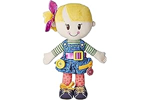 Playskool Busy Board Doll with Blonde Hair and Bow