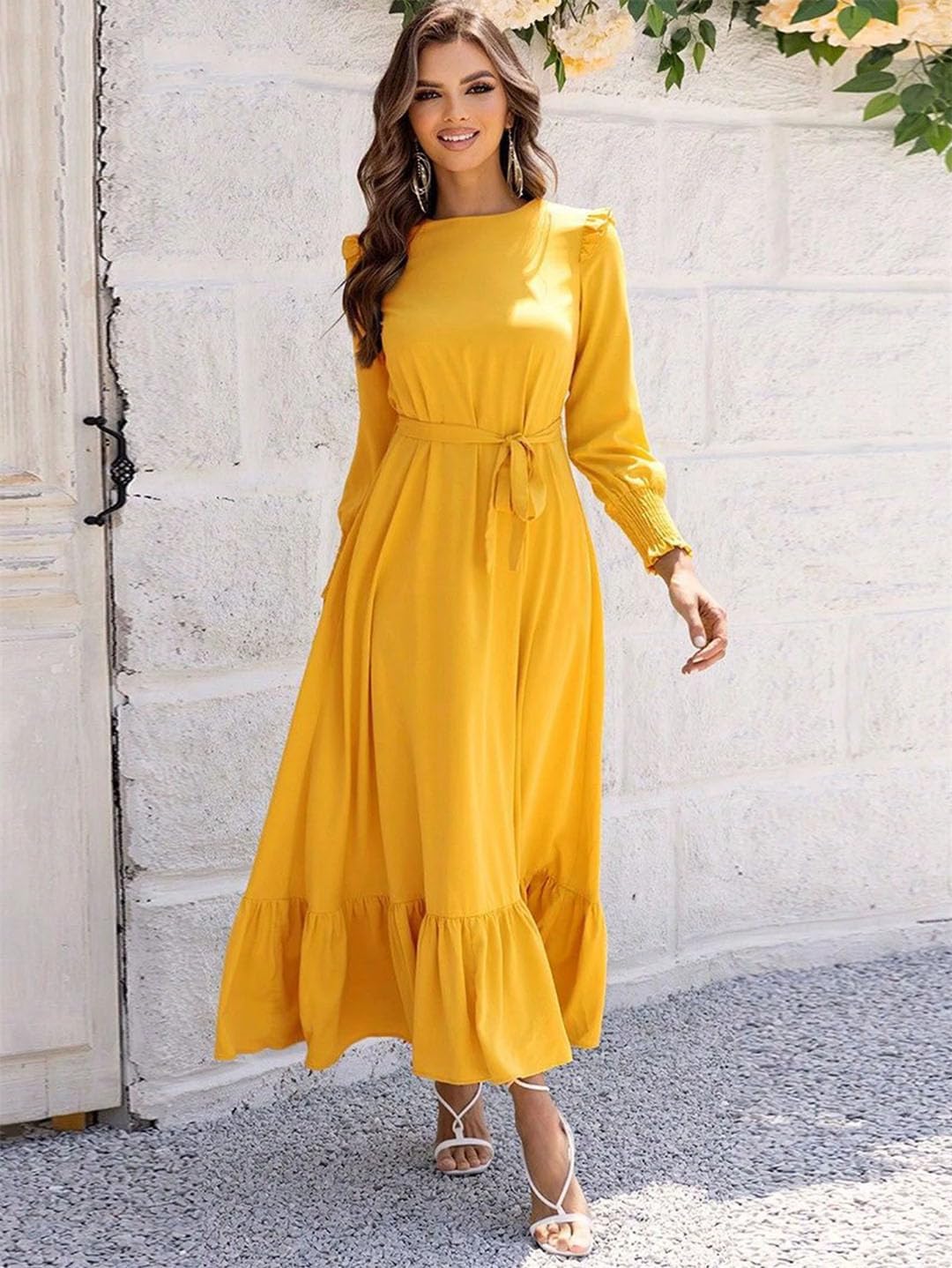 Sexy Vintage Black Maxi Summer Dress Women Elegant Birthday Party Dress Long Sleeve Prom Evening Dresses