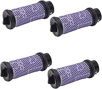 Vista 9 de TOPINCN 4 piezas de repuesto de filtro de vacío, accesorios de filtro de aspiradora lavable para S600 S6P S6
