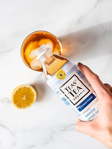 Miniatura 4 de Teas Tea Té verde de jazmín sin azúcar 169 onzas paquete de 12 orgánico sin azúcar 0 calorías