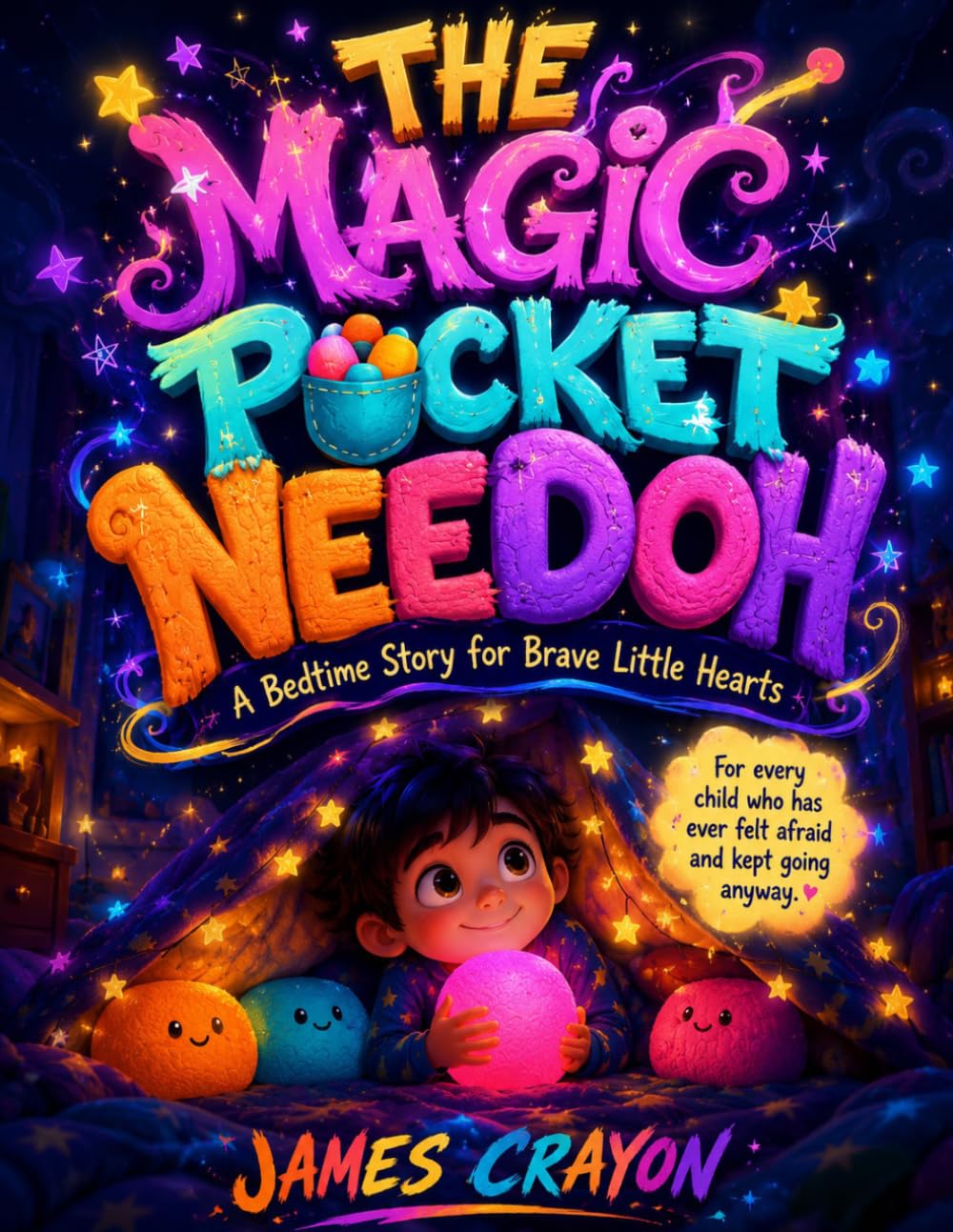 THE MAGIC POCKET NEEDOH: A Bedtime Story for Brave Little Hearts // For every child who has ever felt afraid and kept going anyway.