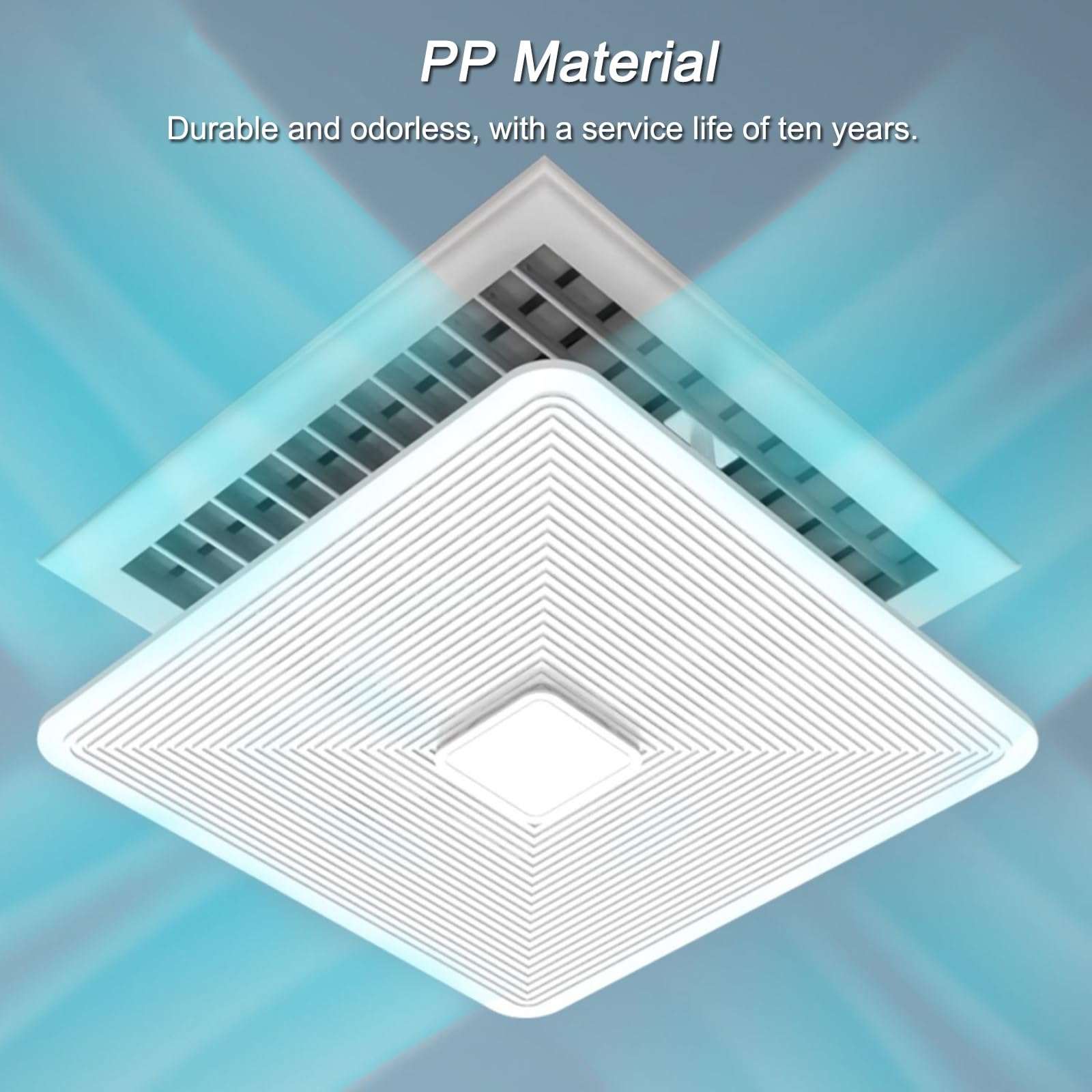 Deflettori Condizionatore, Deflettore Condizionatore Universale in Plastica PP, Protezione Antivento Anti-Soffio Diretto per Migliorare la Circolazione dell'Aria all'Interno.(60cm/24in)
