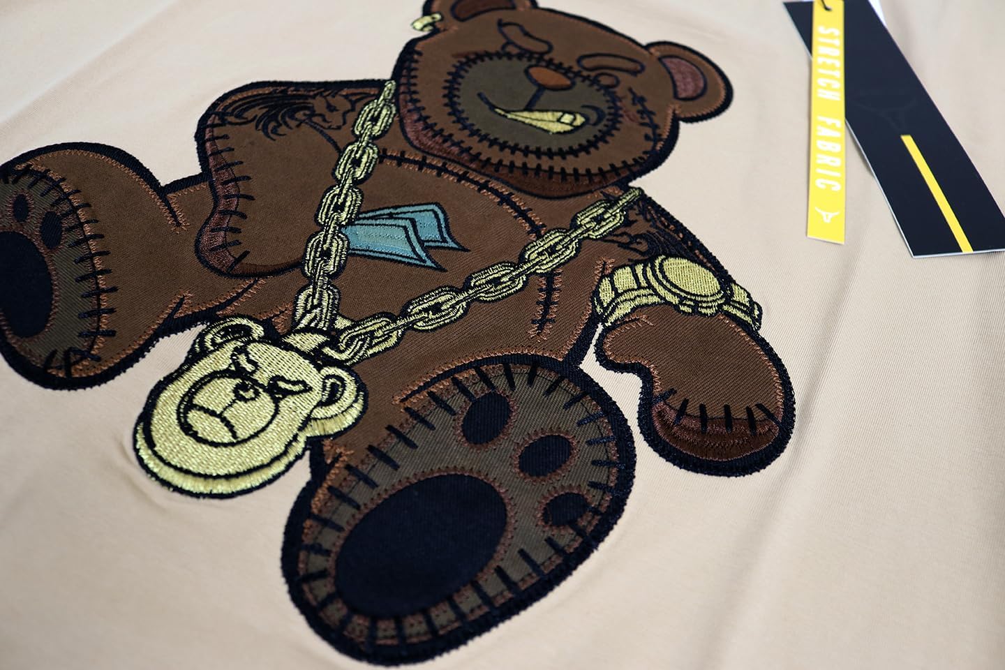 SCREENSHOT-Premium TECH TEE NYC Streetwear Urban Patch Embroidery High Density Gel Print T-Shirt - Image 5