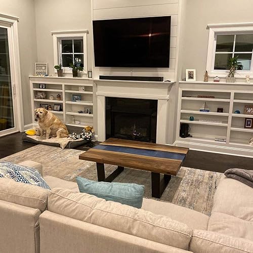 Miniatura 6 de Tuck Tape Cinta de revestimiento de construcción, cinta de resina epoxi, 2.4 in x 180 pies (blanco)