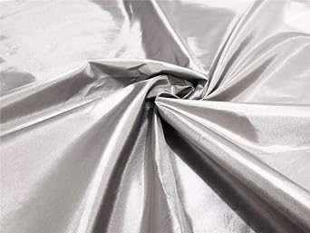 Amradield Faraday Fabric 197"x43" with Conductive Tape 2"x40" Soft Metallic Copper Fabric Nickel Copper Material Influence R F Signals WiFi Bluetooth Guards You Against Harmful Signal and Data Theft