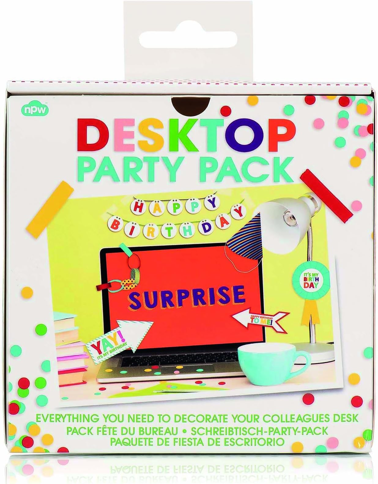 NPW Office Party Decorations - Desktop Party Pack