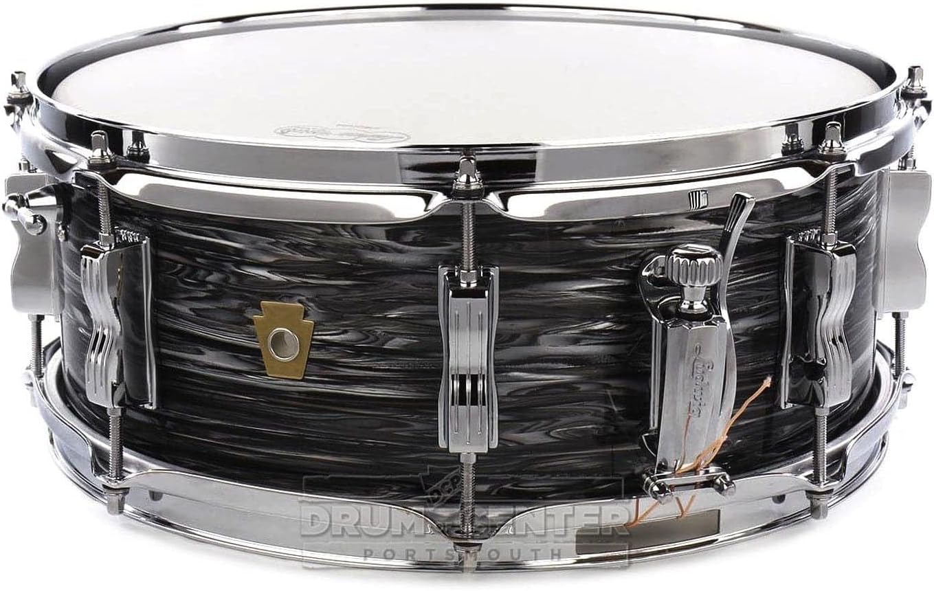 Ludwig LS9081Q Jazz Fest Vintage Blue Oyster Snare Drum 5.5x14"