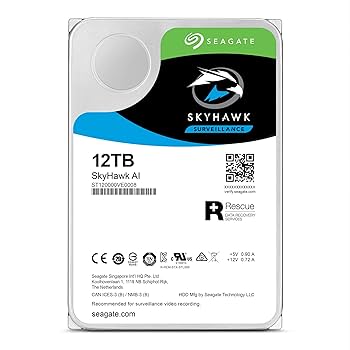 Amazon.com: Seagate Skyhawk AI 12TB Video Internal Hard