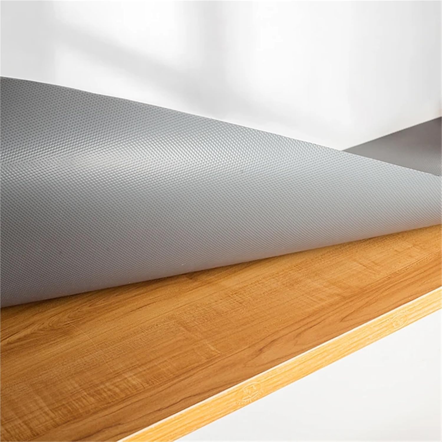 Shelf Liners for Kitchen Cabinets Refrigerator Waterproof Oil-Proof Cupboard Plastic Drawer Liner Mats EVA Material for Shelves(40X500cm)
