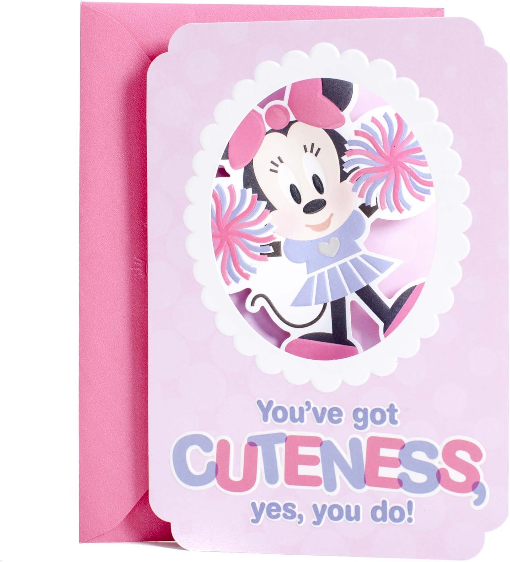 Hallmark Disney Minnie Mouse Birthday Card for Kids (Birthday Sweetness)