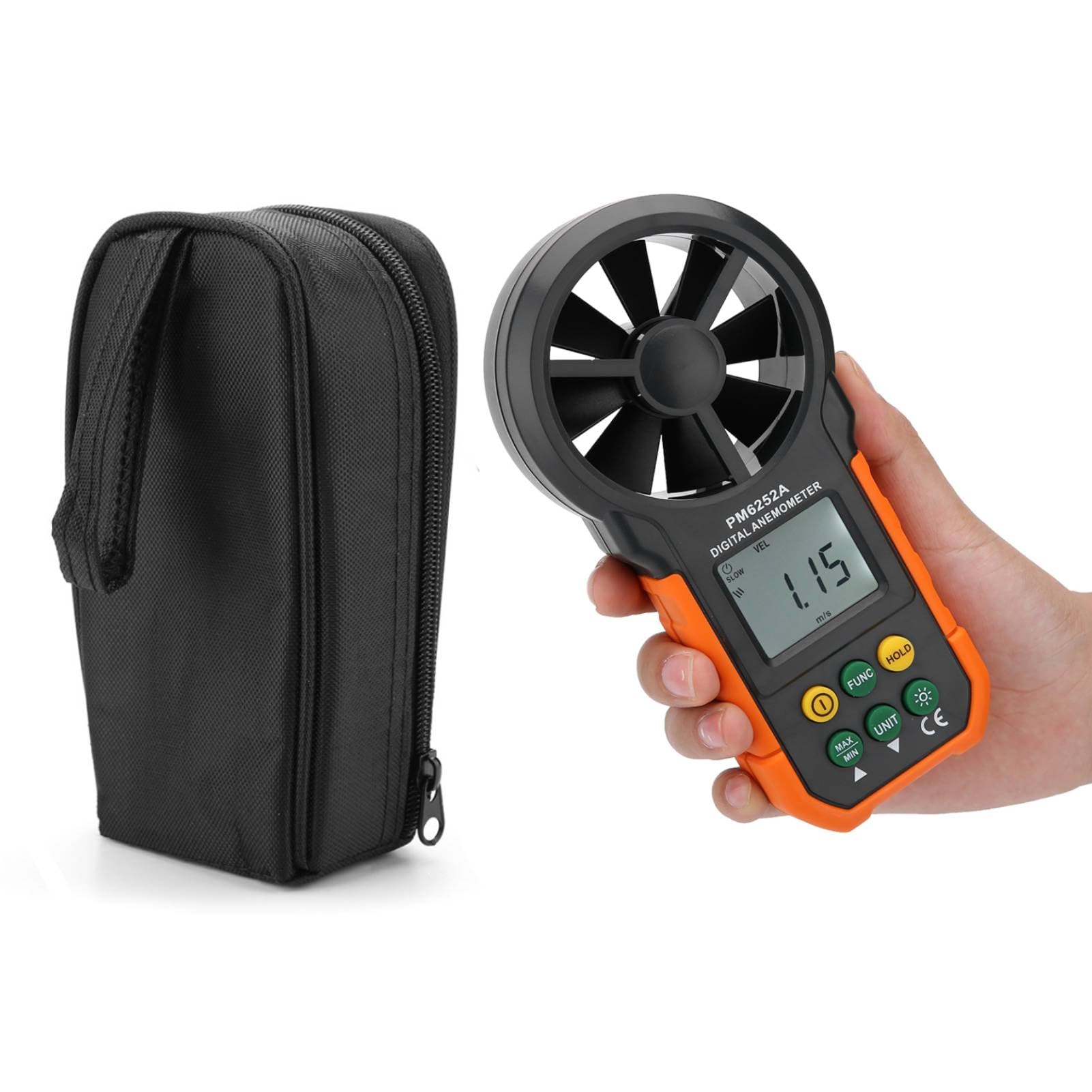 Anemometer, PM6252A Windmesser zum Segeln