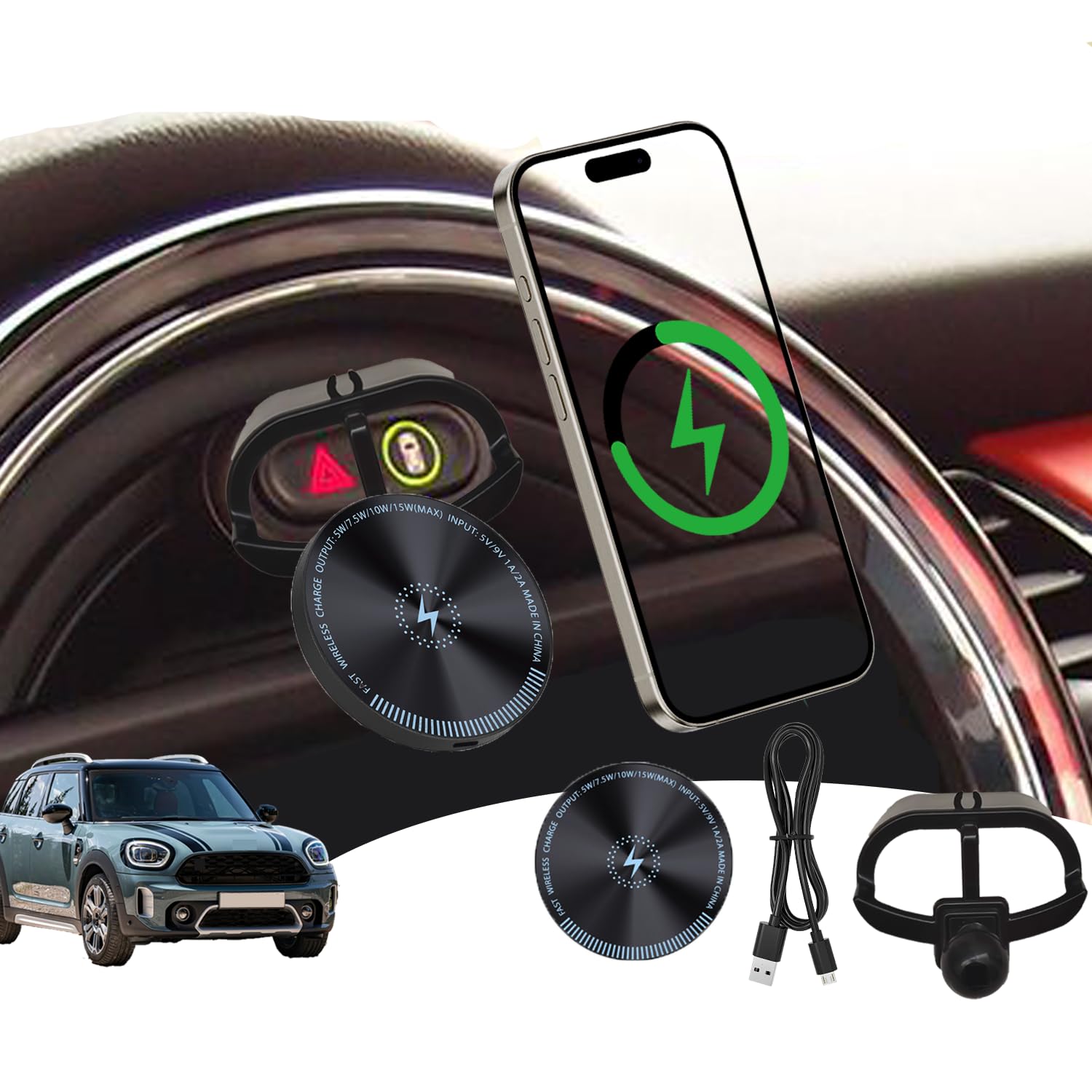 Amazon.co.jp: wincar 【ワイヤレス充電】 ミニクロスオーバー