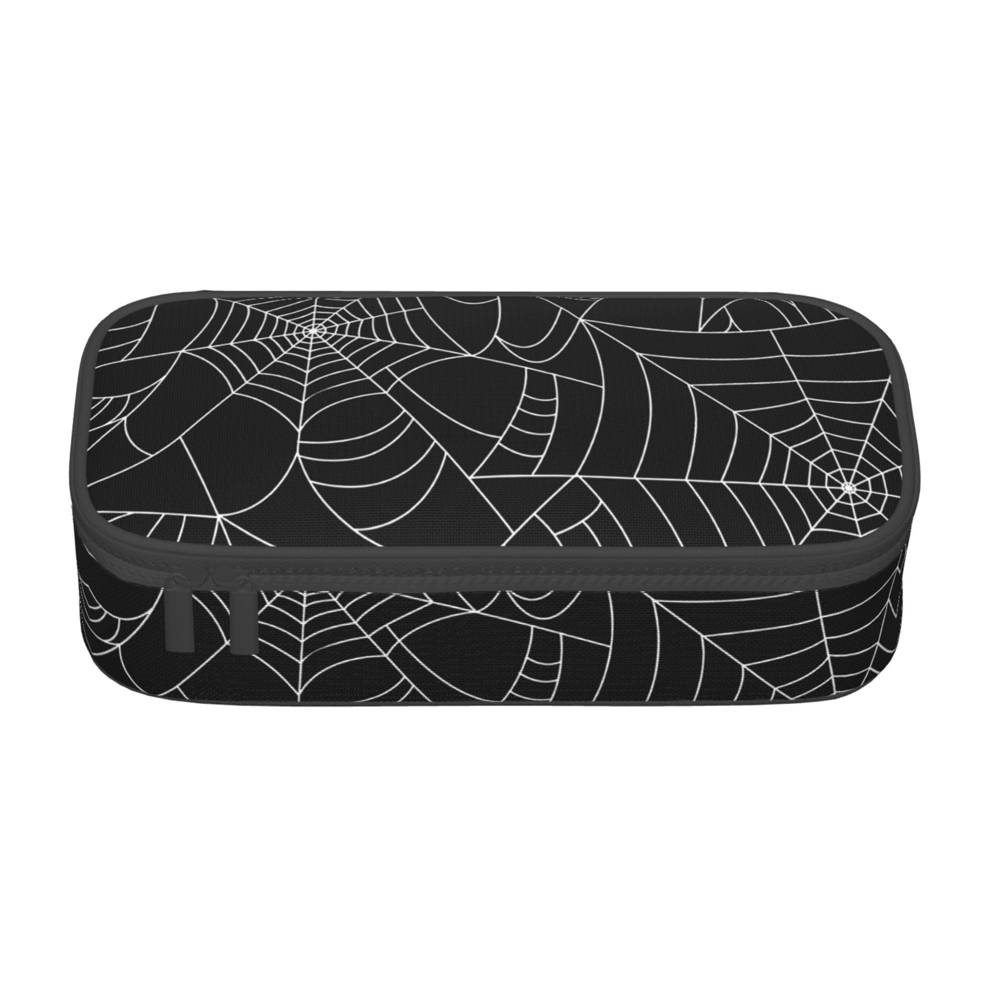 Abaysto Spider Web Pencil Case Large Capacity Pencil Pouch Pen Bag Cosmetic Portable Gift for Office School Teen Girl Boy Men Women Adult — image 1