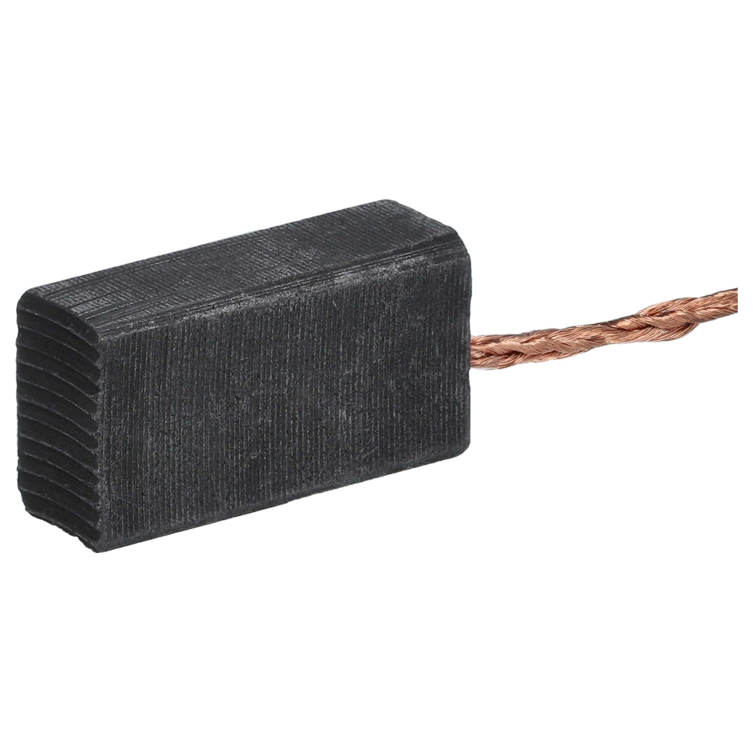 vhbw 2x spazzola carbone 8 x 12,5 x 23mm sostituisce Fein 8 x 12,5 x 23 per utensile elettrico