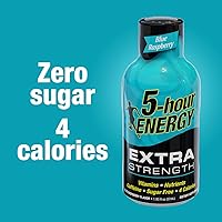 Vista 5 de 5-hour ENERGY Shot, Cereza extra fuerte, 1.93 onzas, 12
