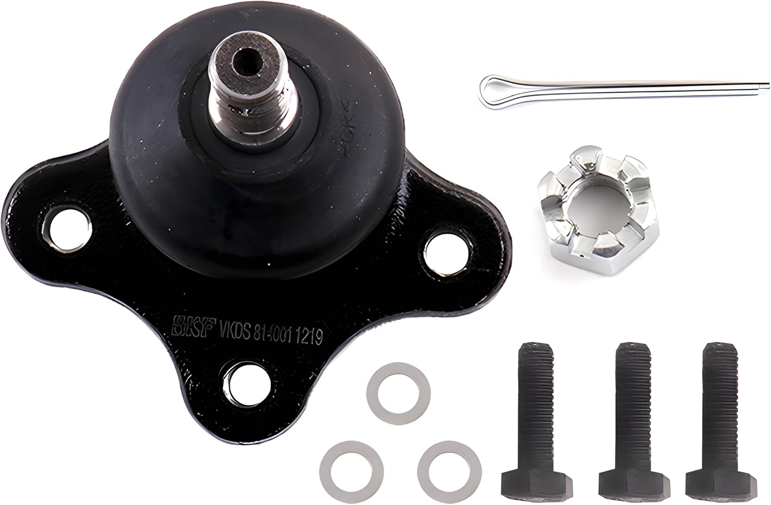 SKF Ball Joint with Synthetic Grease VKDS 814001 Position Front Axle on Both Sides Height 84 mm Length 111 mm Width 111 mm OE Quality