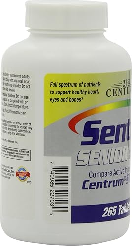 Miniatura 6 de 21st Century Sentry Senior, 265 comprimidos (paquete de 2)