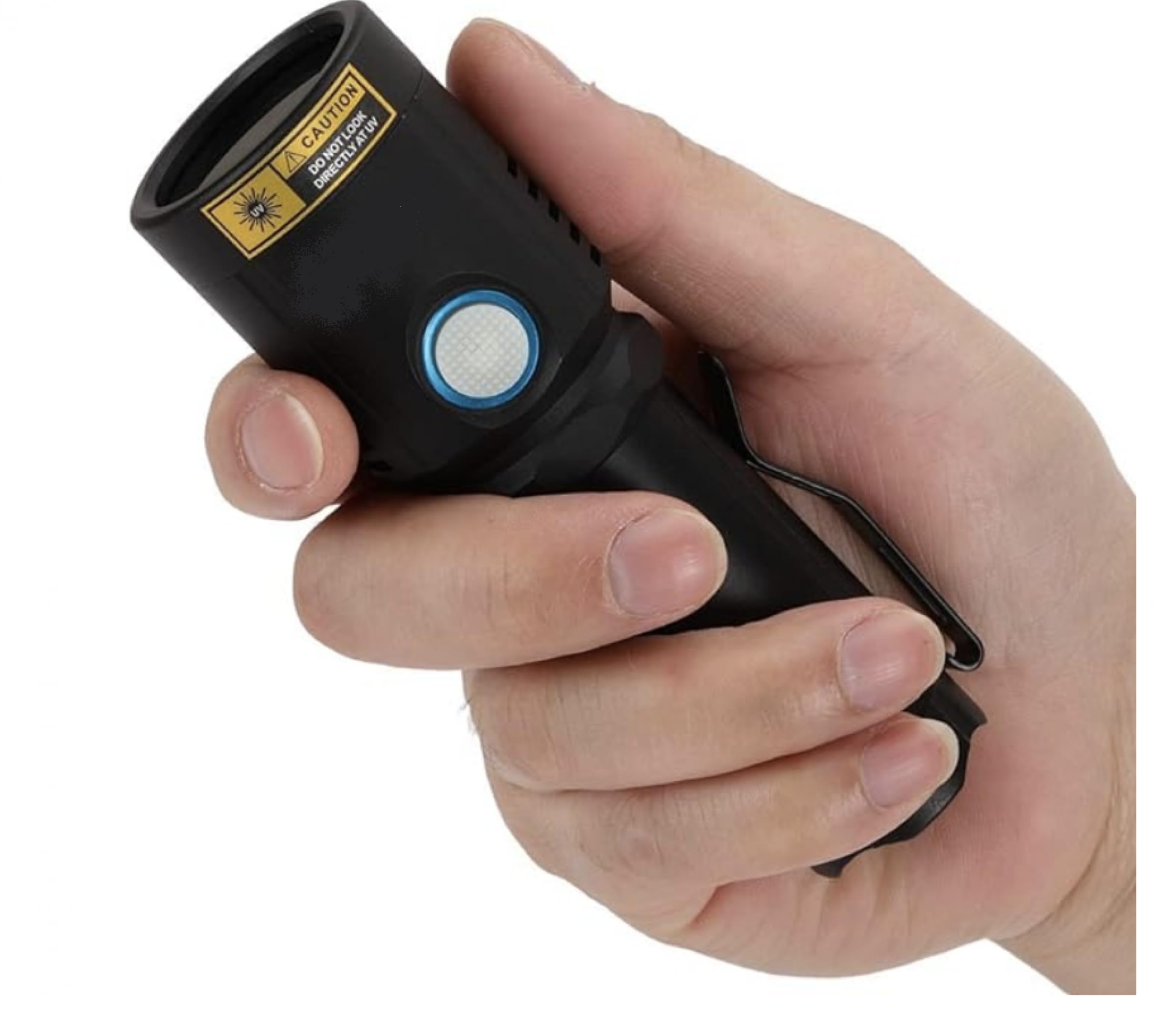 UV601 Bold V2 10W 365nm UV Taschenlampe, USB-C Aufladbar, Aluminiumgehäuse, inkl. 26650 5000mAh Akku