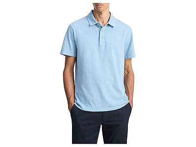 Vince Garment Dye Short Sleeve Polo Men