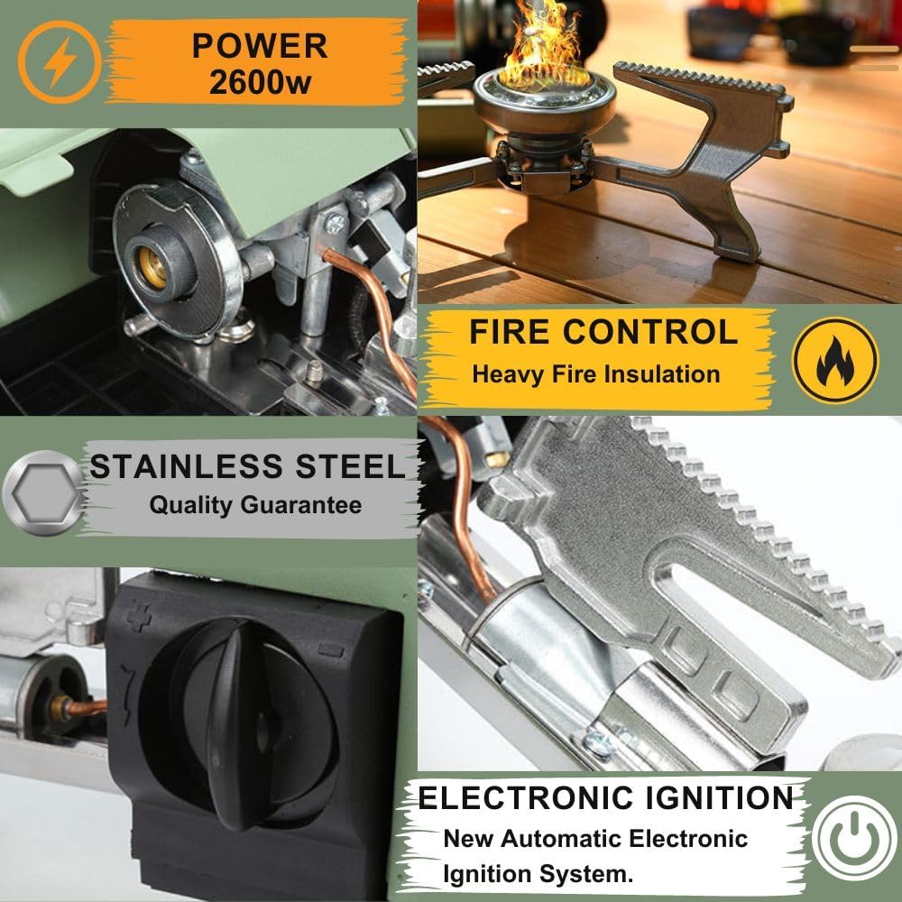 Primflora Portable Camping Stove in Use