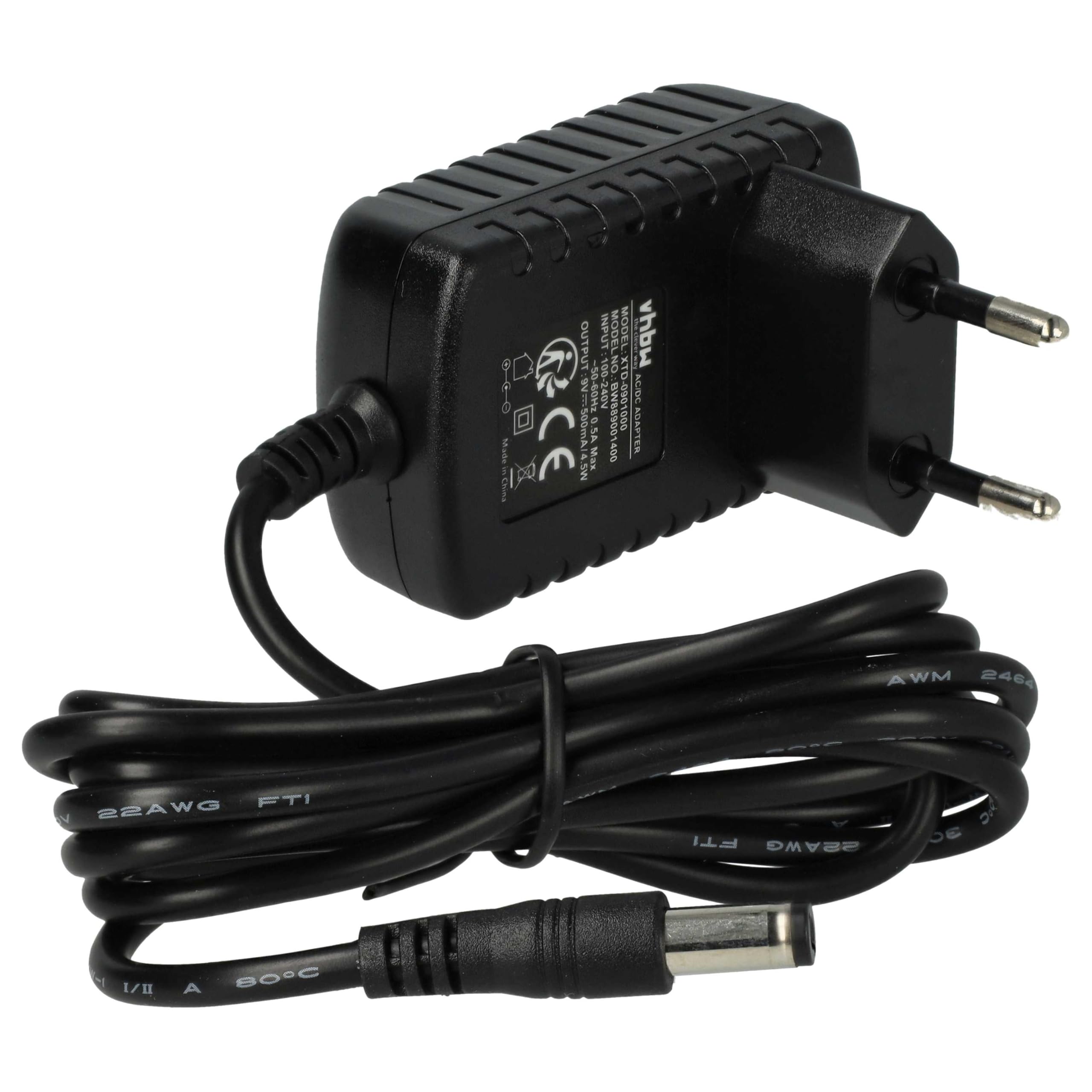 vhbw Netzteil kompatibel mit Boss GT1, BD-2, BP-1W, CE-2W, DB-66, DB-88, DB-90, DR-Serie, DS-1X, DS-2, FC-Serie Overdrive-Pedal