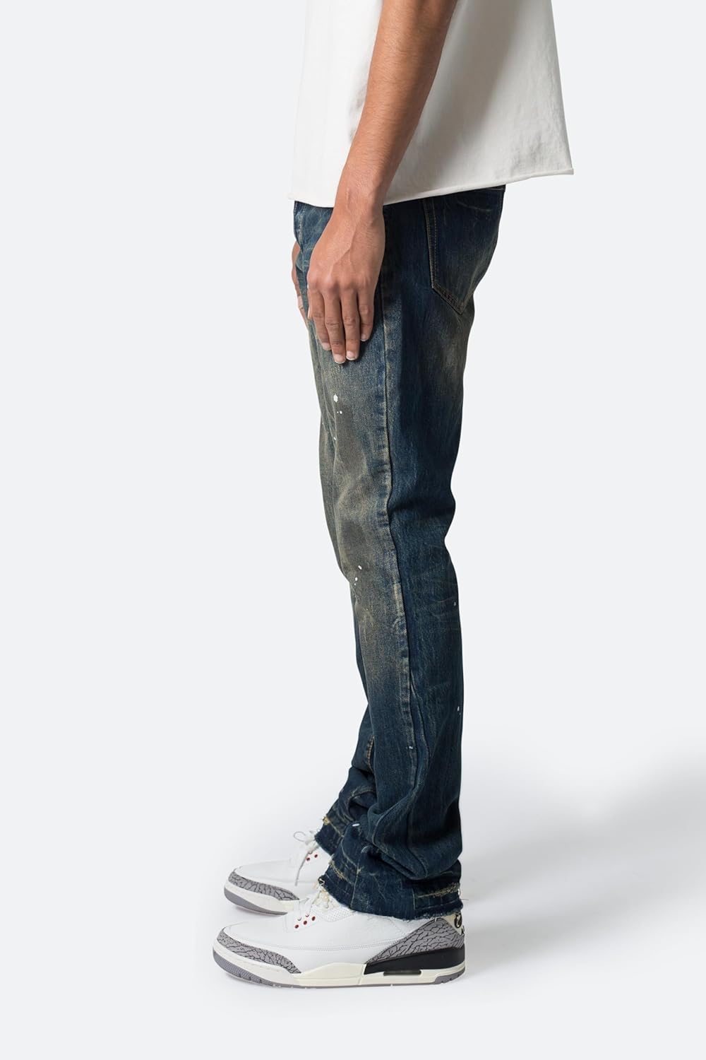 mnml Men's B614 Flare Denim - Image 3